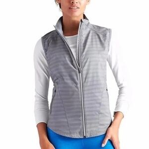 Athleta Stripe Jammin' Running Vest - Size: XXS